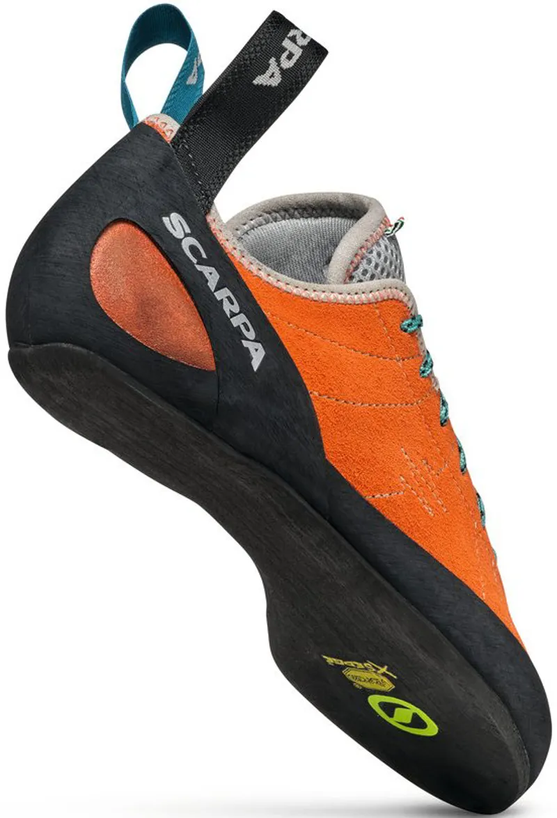 Scarpa Womens Helix Climbing Shoes - Mandarin-Red-5